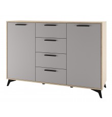 ЕВА Комод 1360 2С4Я Дуб Экспресив песочный Рейн