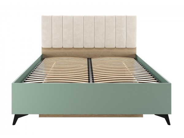 ЕВА Кровать 1400 с ортопедом Дуб Экспресив песочный Муссон