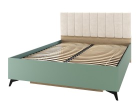 ЕВА Кровать 1400 с ортопедом Дуб Экспресив песочный Муссон