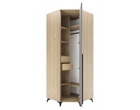 ЕВА Шкаф угловой 840 1С2Я Дуб Экспресив песочный Рейн