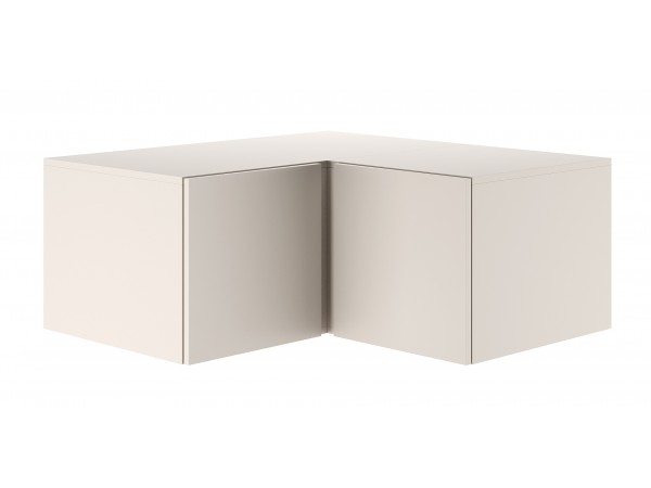 Антресоль ЭЛЬТОН угловая 2С Кашемир