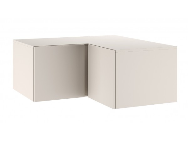 Антресоль ЭЛЬТОН угловая 2С Кашемир