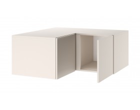 Антресоль ЭЛЬТОН угловая 2С Кашемир