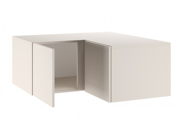 Антресоль ЭЛЬТОН угловая 2С Кашемир