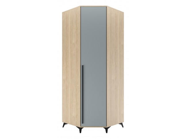 ЕВА Шкаф угловой 840 1С2Я Дуб Экспресив песочный Фрост