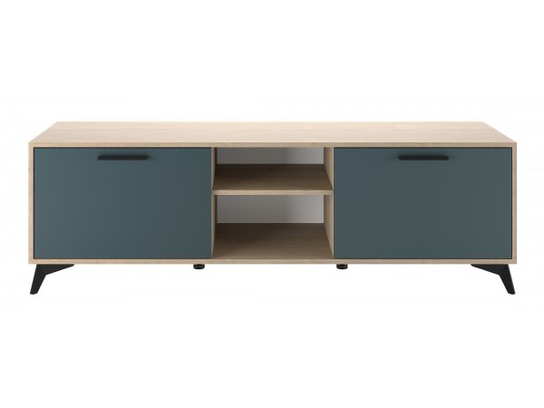 ЕВА Тумба 1600 2С Дуб Экспрессив-Маренго