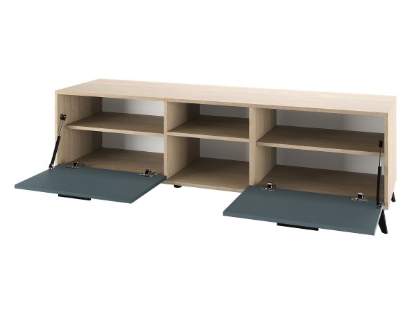 ЕВА Тумба 1600 2С Дуб Экспрессив-Маренго