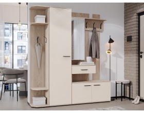 ИТАЛИЯ Шкаф торцевой ШТВ-370 Дуб Экспресив песочный