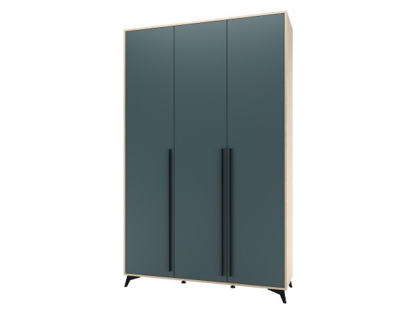 ЕВА Шкаф 1360 3С2Я Дуб Экспресив песочный Маренго