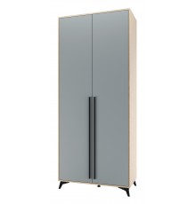 ЕВА Шкаф 920 2С Дуб Экспресив песочный Фрост