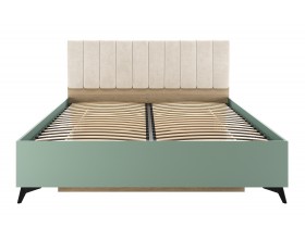 ЕВА Кровать 1600 с ортопедом Дуб Экспресив песочный Муссон