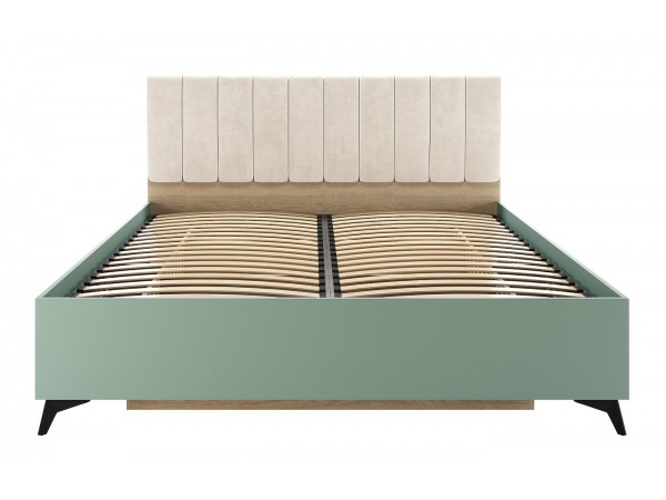 ЕВА Кровать 1600 с ортопедом Дуб Экспресив песочный Муссон