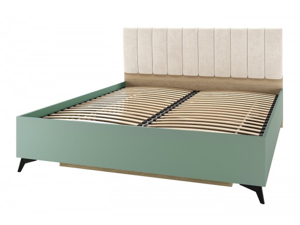 ЕВА Кровать 1600 с ортопедом Дуб Экспресив песочный Муссон