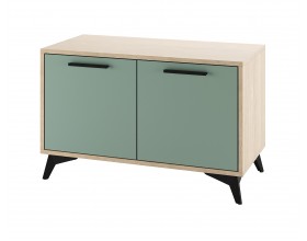 ЕВА Тумба 800 2С Дуб Экспресив песочный Муссон