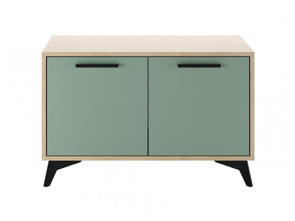 ЕВА Тумба 800 2С Дуб Экспресив песочный Муссон