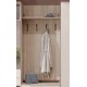 ИТАЛИЯ Вешалка В-800 Дуб Экспресив песочный-Сатин