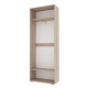 ИТАЛИЯ Шкаф ШК-800 Дуб Экспресив песочный-Сатин