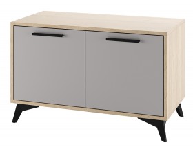 ЕВА Тумба 800 2С Дуб Экспресив песочный Рейн