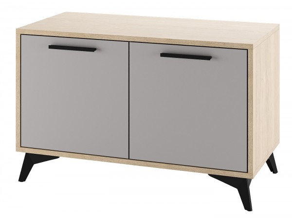 ЕВА Тумба 800 2С Дуб Экспресив песочный Рейн