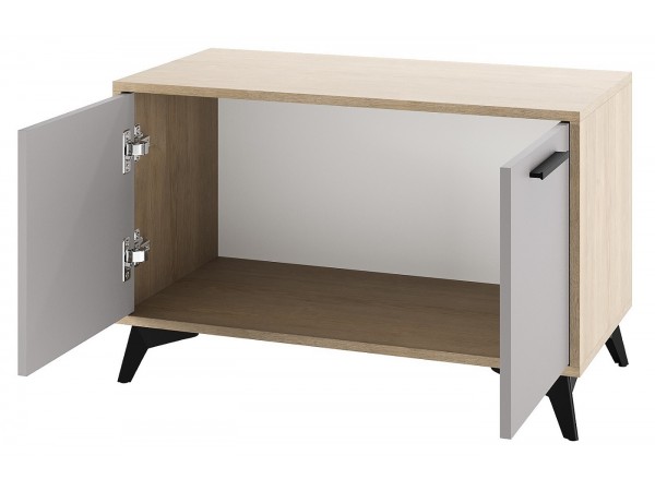 ЕВА Тумба 800 2С Дуб Экспресив песочный Рейн