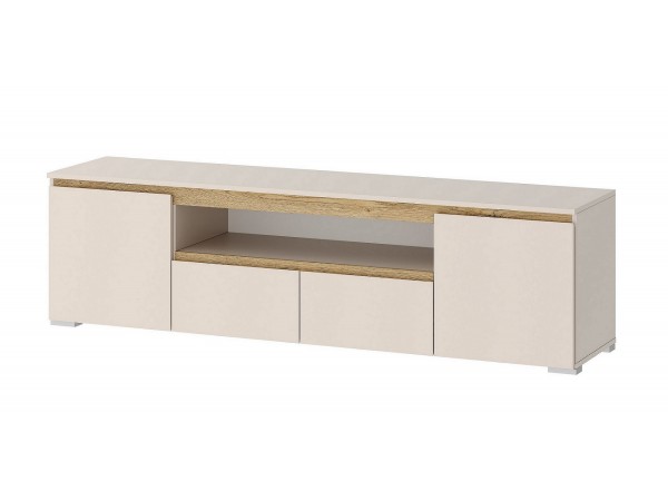 ГРЕТТА Тумба 1800 2С2Я Кашемир-Дуб экспресив песочный